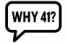 Why 41?